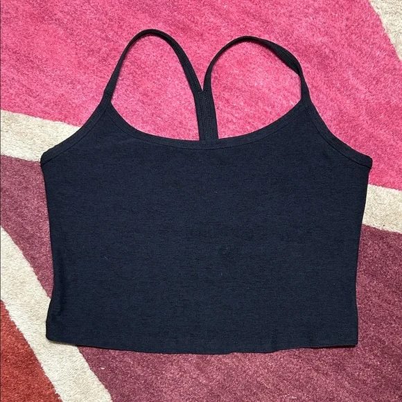 Beyond Yoga Spacedye Slim Racerback Cropped Tank Size L - Picture 1 of 12